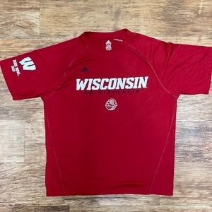 Wisconsin Badgers Adidas Rose Bowl shirt